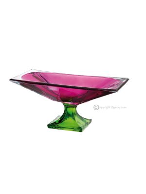 ANGLE Modern design hand-painted decorative crystal centerpiece.