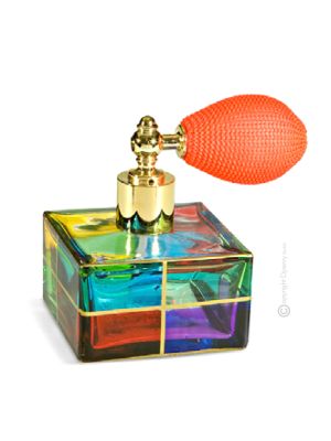 PICASSO Perfume holder spray nebulizer atomizer authentic hand painted 24k gold-colour details