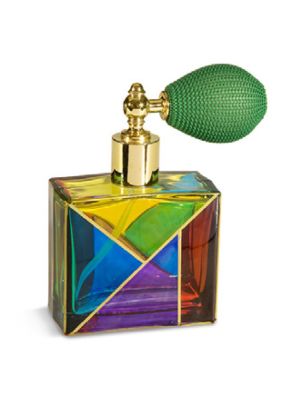 SEURAT Perfume holder spray nebulizer atomizer authentic hand painted 24k gold-colour details