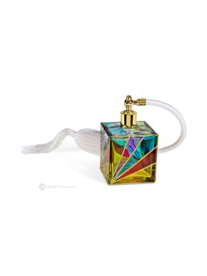 PICASSO Perfume holder spray nebulizer atomizer authentic hand painted 24k gold-colour details