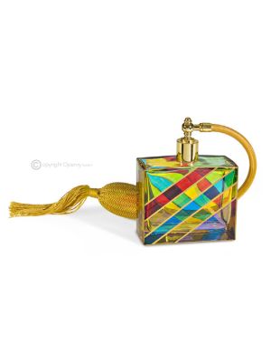 SEURAT Perfume holder spray nebulizer atomizer authentic hand painted 24k gold-colour details