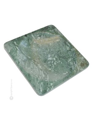 SVUOTATASCHE MARMO VERDE GUATEMALA Pocket emptier bowl jewellery box marble authentic hand Made in Italy