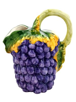 BROCCA VINO Pitcher carafe jug decanter original creations in artistic ceramic Made in Italy