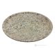 Fossil stone marble tray, modern design, handmade in Italy, natural stone.