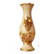 VASE BELLO Baroque style artistic ceramic with 24k gold details Made in Italy