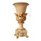 VASE IMPERO Baroque style artistic ceramic with 24k gold details Made in Italy