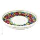 CENTROTAVOLA MILLEFIORI Ceramic bowl centerpiece handcraft handmade hand painted authentic Made in Italy from the Friuli region