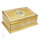 SCATOLA Box Jewel case wood gold-leaf decorated handmade handpainted Made in Italy exclusive