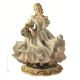 SPRINGTIME LADY Statuette statue figure porcelain Capodimonte handmade made in Italy exclusive