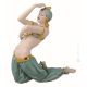 ORIENTAL DANCER Statuette statue figure porcelain Capodimonte handmade Made in Italy exclusive