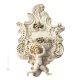 WALL FONT WITH 1 CHERUB Statuette Statue Figure Porcelain Capodimonte Handmade Made in Italy Exclusive