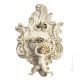 WALL FONT WITH 1 CHERUB Statuette Statue Figure Porcelain Capodimonte Handmade Made in Italy Exclusive