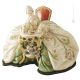 LADY REDING Statuette statue figure porcelain Capodimonte handmade made in Italy exclusive