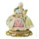 STORYTIME Statuette statue figure porcelain Capodimonte handmade made in Italy exclusive