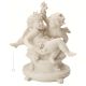 CHERUBS WITH GRAPES Statuette statue figure porcelain Capodimonte handmade made in Italy exclusive