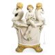 CHERUBS ON THE WELL Statuette statue figure porcelain Capodimonte handmade Made in Italy exclusive