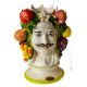 MORO HEADS MALE handmade ceramic artistic table ornament Made in Italy