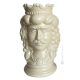 MORO HEADS MALE handmade ceramic artistic table ornament Made in Italy