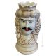 MORO HEADS MALE handmade ceramic artistic table ornament Made in Italy