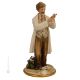 DOCTOR Statuette statue figure porcelain Capodimonte handmade Made in Italy exclusive