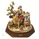 A DAY ON THE FARM Statuette statue figure porcelain Capodimonte handmade Made in Italy exclusive