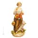 CHICKS VENDOR Statuette statue figure porcelain Capodimonte handmade Made in Italy exclusive