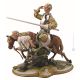 DON QUIXOTE OF LA MANCHA Statuette statue figure porcelain Capodimonte handmade Made in Italy exclusive