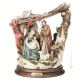 LITTLE NATIVITY Statuette statue figure porcelain Capodimonte handmade Made in Italy exclusive