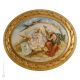 NATIVITY picture bas-relief porcelain Capodimonte handmade Made in Italy exclusive