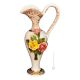 VASE Baroque style artistic ceramic with 24k gold details Made in Italy