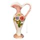 VASE Baroque style artistic ceramic with 24k gold details Made in Italy