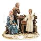 THE HOLY FAMILY Statuette statue figure porcelain Capodimonte handmade Made in Italy exclusive