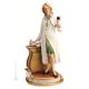 DOCTOR FEMALE Statuette statue figure porcelain Capodimonte handmade Made in Italy exclusive