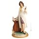 DENTIST FEMALE Statuette statue figure porcelain Capodimonte handmade Made in Italy exclusive