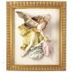 GUARDIAN ANGEL picture bas-relief porcelain Capodimonte handmade Made in Italy exclusive