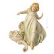 WALL ANGEL Statuette statue figure porcelain Capodimonte handmade made in Italy exclusive