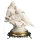 MOTHER WITH BABY Statuette statue figure porcelain Capodimonte handmade made in Italy exclusive