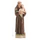 SAINT ANTHONY OF PADUA Statuette statue figure porcelain Capodimonte handmade made in Italy exclusive