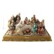 LAST SUPPER Statuette statue figure porcelain Capodimonte handmade made in Italy exclusive