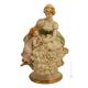 MOTHER WITH BABY Statuette statue figure porcelain Capodimonte handmade made in Italy exclusive