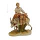 SHEPHERD WITH DONKEY Statuette statue figure porcelain Capodimonte handmade made in Italy exclusive