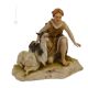 YOUNG SHEPHERD Statuette statue figure porcelain Capodimonte handmade made in Italy exclusive