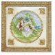 DATE ON THE MEADOW Picture Bas-relief Porcelain Capodimonte Made in Italy