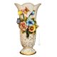 VASE Baroque style artistic ceramic with 24k gold details Made in Italy