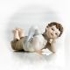 ADAMO ANGELO Capodimonte doll gift idea, romantic and pure elegance.