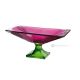 ANGLE Modern design hand-painted decorative crystal centerpiece.