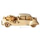 CAR handmade ceramic table ornament Baroque style artistic with 24k gold details Made in Italy