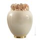 VASE Baroque style artistic ceramic with 24k gold details Made in Italy