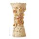 VASE Baroque style artistic ceramic with 24k gold details Made in Italy