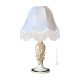 LAMP Table lamp abat-jour lampshade Baroque style artistic ceramic with 24k gold details Made in Italy